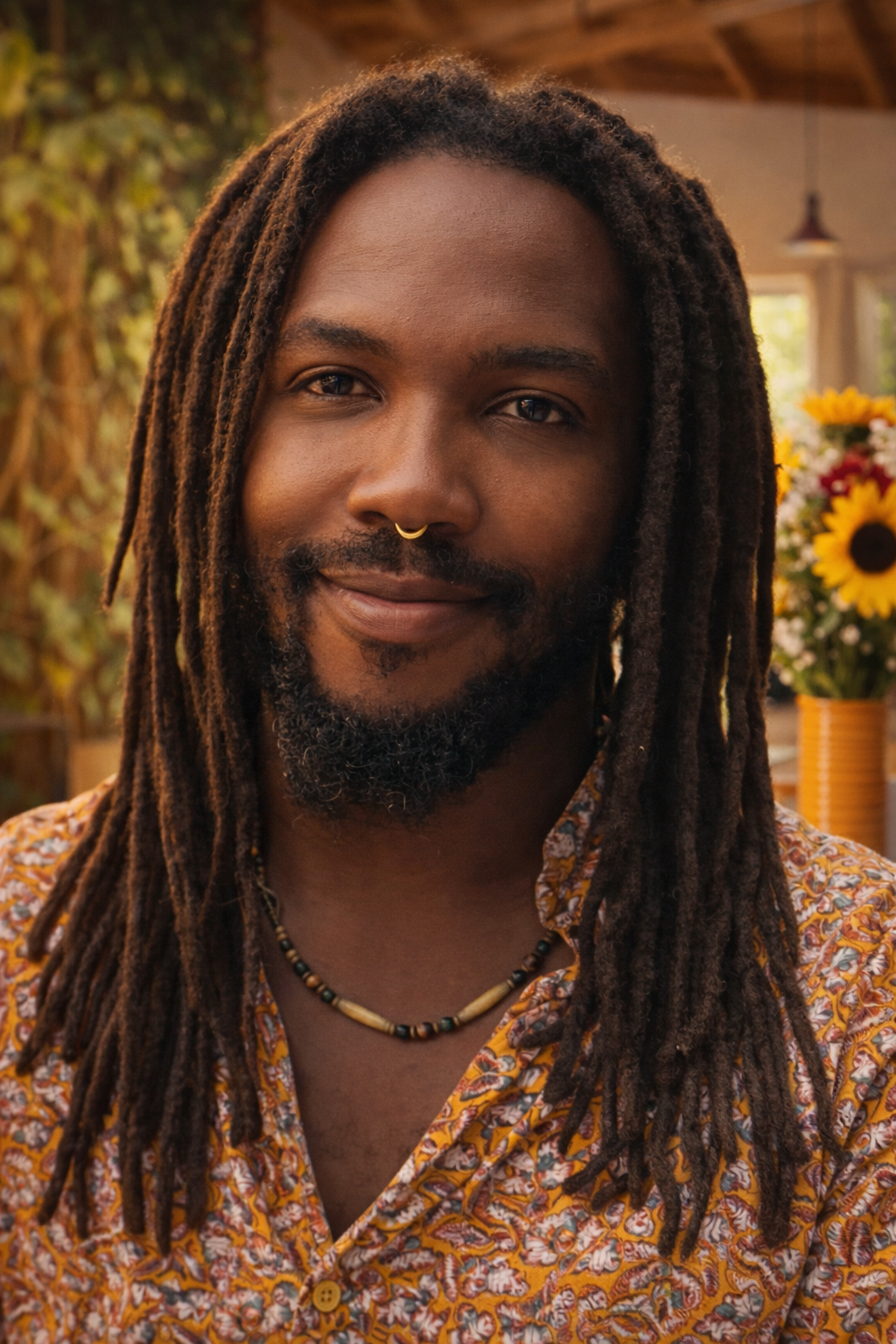 Tyrone Adekoya — co-founder and facilitator of The Cocoon Healing Retreat at Lake Atitlán, Guatemala. Sound healer, somatic facilitator, and ceremony guide.